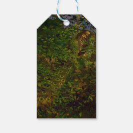 Pfau im Wald (von Abbott Henderson Thayer) Geschenkanhänger