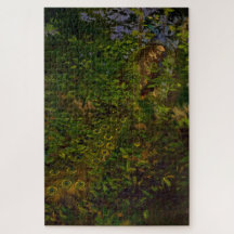 Pfau im Wald (von Abbott Henderson Thayer)