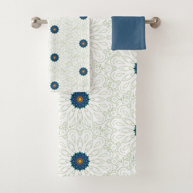 Pfau Inspiration Badhandtuch Set (Insitu)