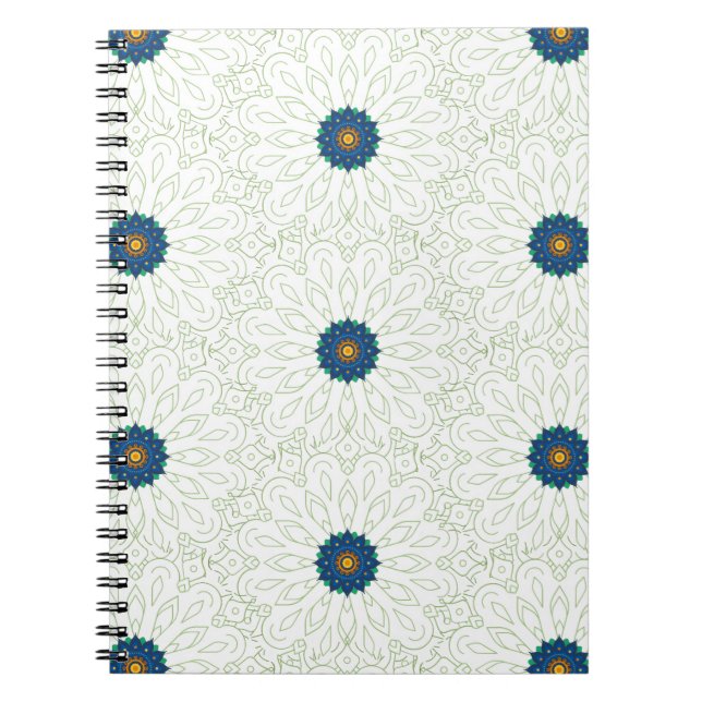 Pfau Inspiration Notizblock (Vorderseite)