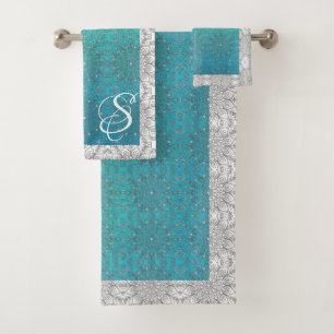 Pfau-Inspirationen Badhandtuch Set