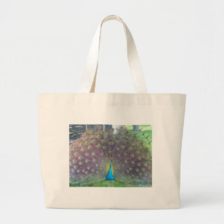 Pfau Jumbo Stoffbeutel