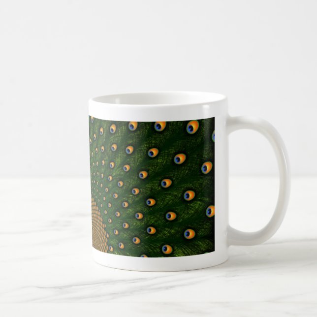 Pfau Kaffeetasse (Rechts)