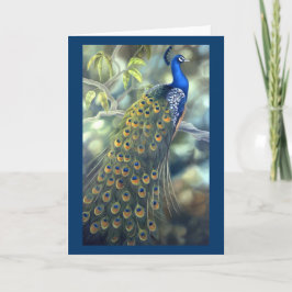 Pfau-Karte Karte