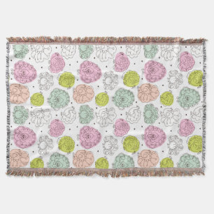 Pfau Kinder Tapete vintage Decke