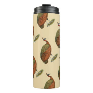 Pfau: Kongo Peahen Thermosbecher