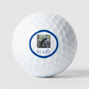 Pfau - Lass es Fly Golfball
