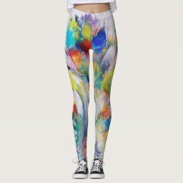 Pfau-Leggings Leggings