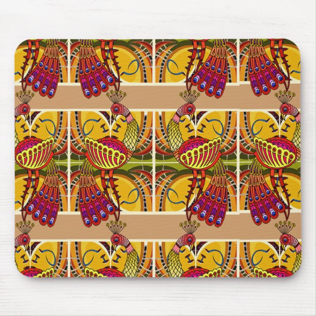 PFAU-MAUSUNTERLAGE MOUSEPAD (Vorne)