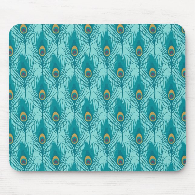 Pfau Mousepad (Vorne)