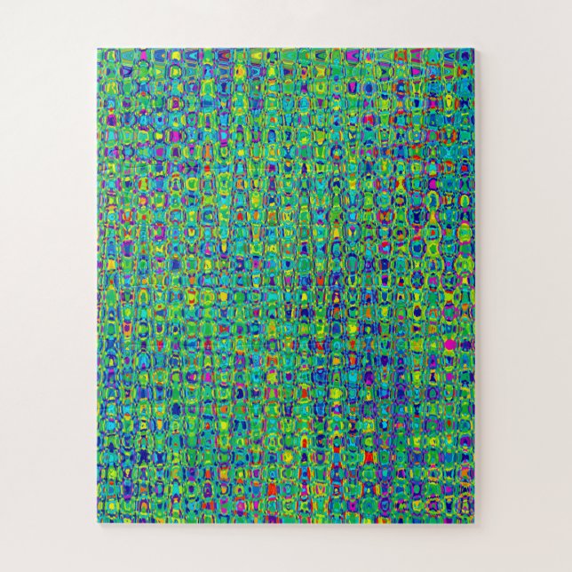 Pfau - Nimm die Herausforderung! Puzzle (Vertikal)