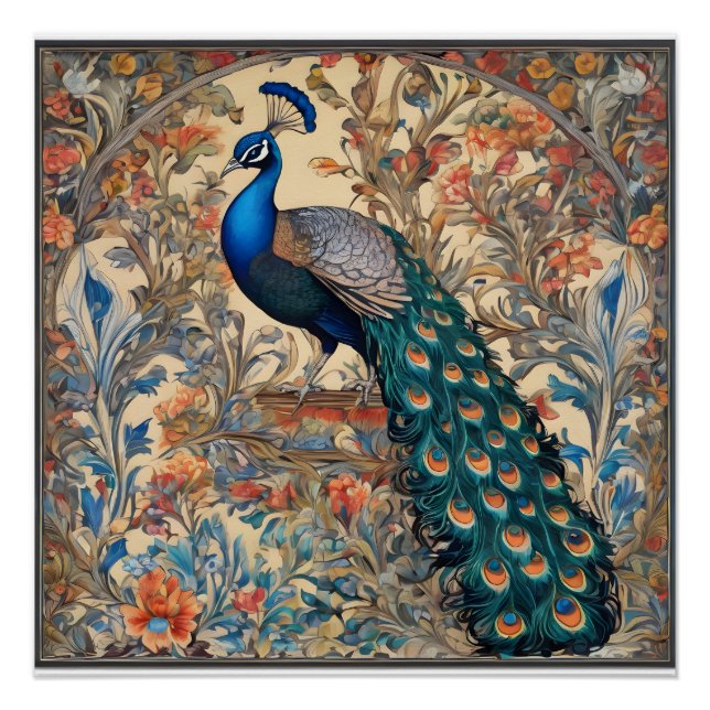 Pfau Nr. 9 Poster (Vorderseite)