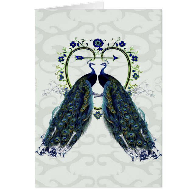 PFAU Pfau Liebe personalisiert (Vorne)