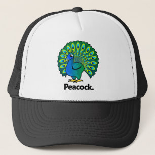 Pfau-Pfau Truckerkappe