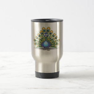 Pfau Reisebecher