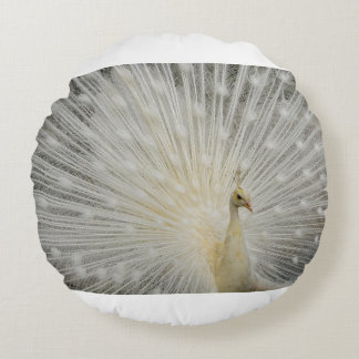Pfau Rundes Kissen