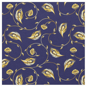Pfau-Sari-Muster Stoff