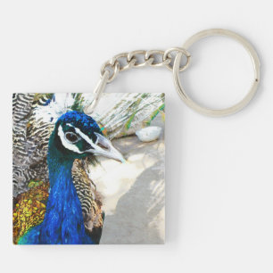 Pfau Schlüsselanhänger