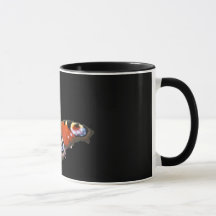 Pfau-Schmetterlings-Tasse durch KABFA Entwürfe