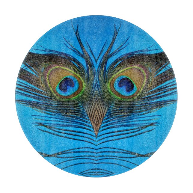 Pfau Schneidebrett (Vorderseite)