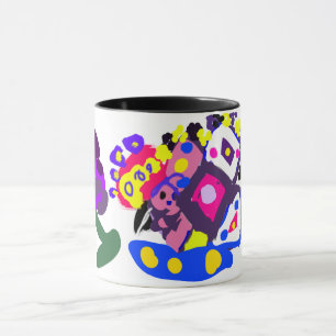 Pfau Spaß cool  Tasse