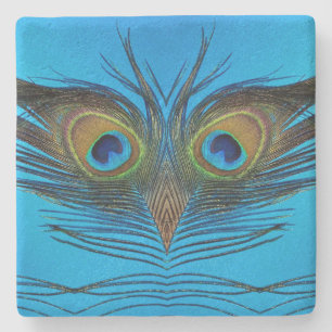 Pfau Steinuntersetzer