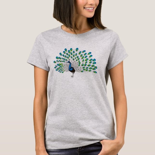 Pfau T-Shirt (Vorderseite)