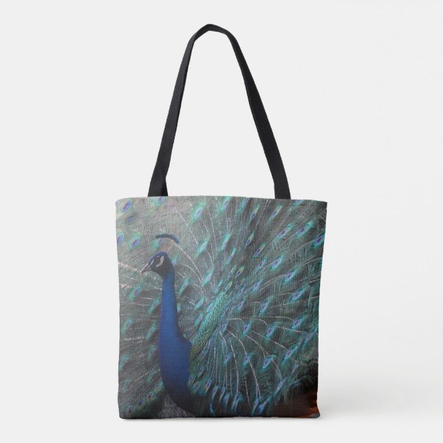 Pfau-Tasche (Rückseite)