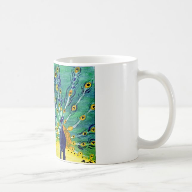 Pfau Tasse (Rechts)