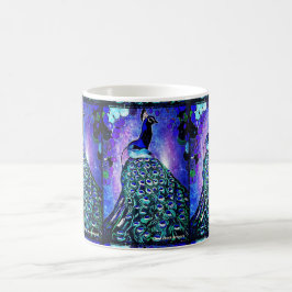 Pfau-Tasse durch Carol Zeock Tasse