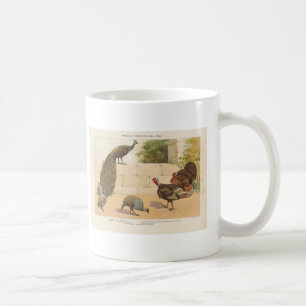 Pfau, Truthahn & Perlhuhn Tasse
