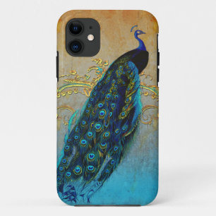 Pfau und Filigree iPhone 11 Hülle