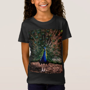 Pfau, Vorderseite T-Shirt