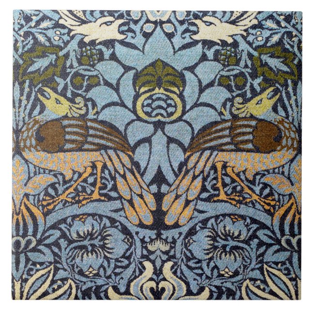 Pfau, William Morris Fliese (Vorderseite)