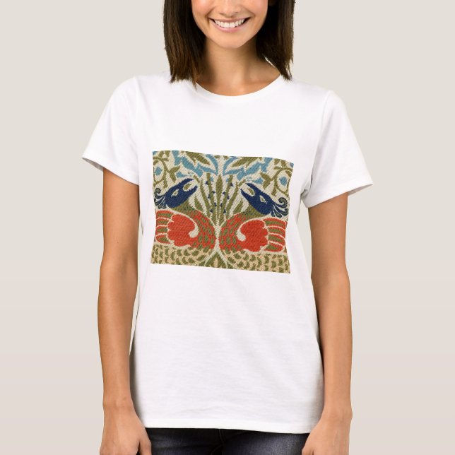 Pfau, William Morris T-Shirt (Vorderseite)