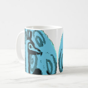 Pfauen-Kaffeetasse Kaffeetasse