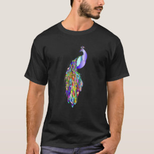 Pfauen Vogel Tier Pfau Dekor T-Shirt