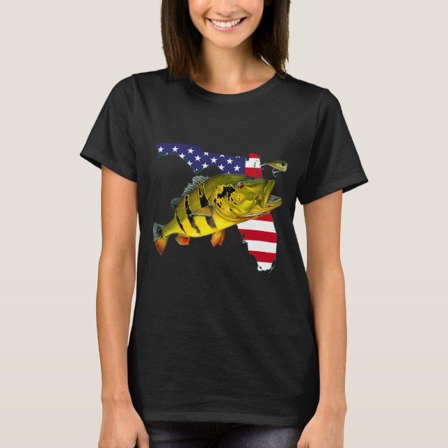Pfauenaquabarsch T-Shirt (Vorderseite)