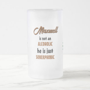 Pfauenbiere Mattierte Tasse