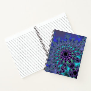 Pfauenburst Notizbuch
