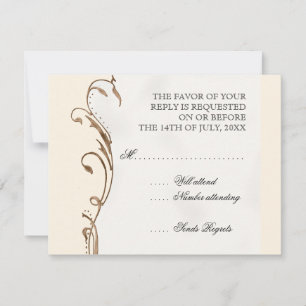 Pfauenfeder bei Wirbel - Einladung zur Hochzeit