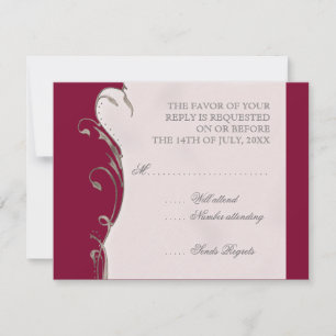 Pfauenfeder bei Wirbel - Einladung zur Hochzeit