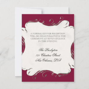 Pfauenfeder bei Wirbel - Einladung zur Hochzeit