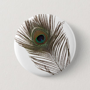 Pfauenfeder Button
