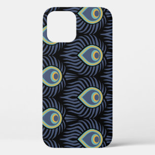 Pfauenfeder: Elegantes Muster. Case-Mate iPhone Hülle