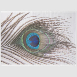 Pfauenfederhalter 3 Dekoupage Tissue Paper Seidenpapier