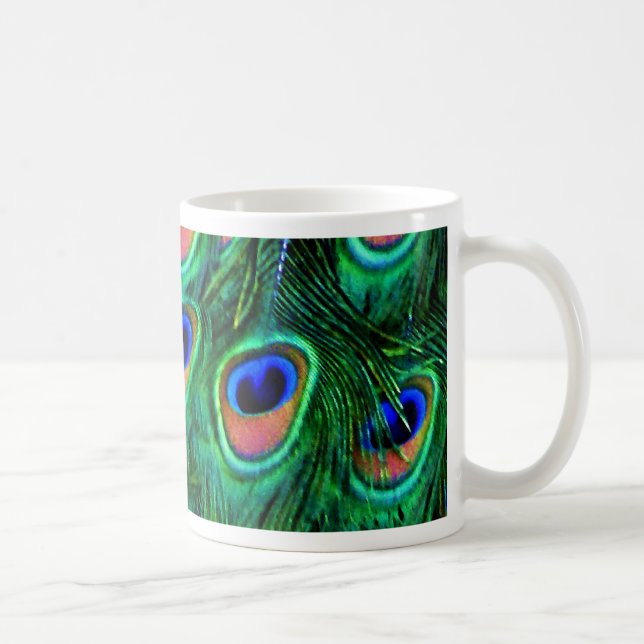 Pfauenfedern_ Tasse (Rechts)