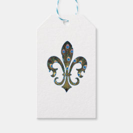 Pfauenfleur-02 Geschenkanhänger