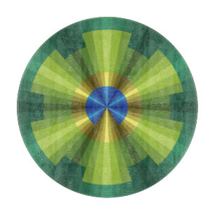 Pfauenglättung Schneidebrett