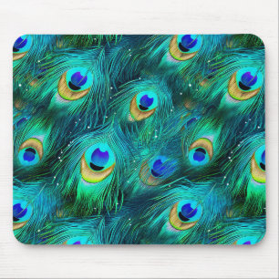Pfauenglorie Mousepad